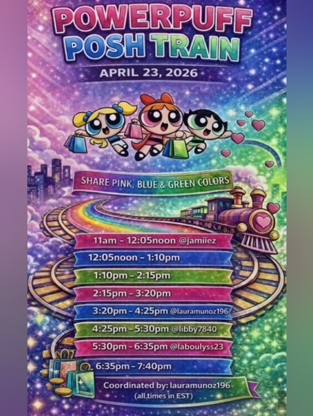 𝙋𝙊𝙒𝙀𝙍𝙋𝙐𝙁𝙁 𝙋𝙊𝙎𝙃 𝙏𝙍𝘼𝙄𝙉 𝟬𝟰/𝟮𝟯  💗 🔵 🟢